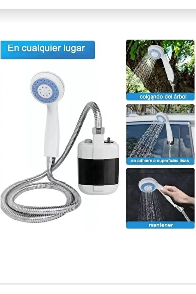 END AFTER PROFESYONEL ŞARJLI TAŞINABİLİR KAMP - BAHÇE - OUTDOOR DUŞ SİSTEMİ SETİ