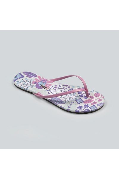 Tkees Women's Patterned Stylish Daily Flip Flops