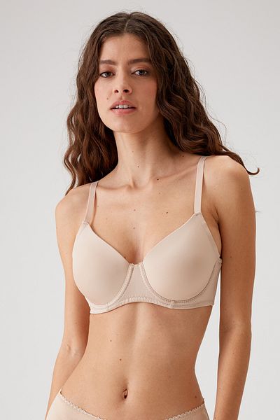 Pierre Cardin Οικονομικό Σετ σουτιέν 2 τεμαχίων 6422 Barcelona Cotton Push Up (με επιλογή C και D Cup)
