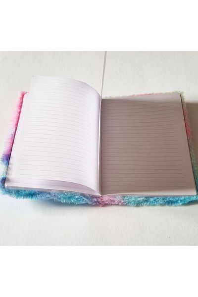 Modellino Plush Rabbit Zippered Pocket Journal Notepad - Dmn-Pls2 1 Piece