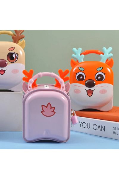 Mu Art Ahşap Cute Deer Piggy Bank