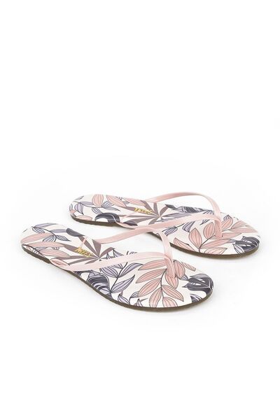 Tkees Papuci de damă bej - Model 13136 Tk2224