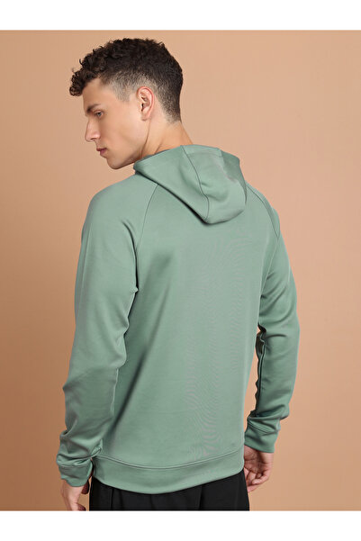 Highlander By Styli Solid Raglan Sleeves Drawstring Hoodie