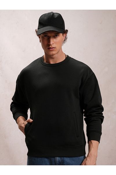 Highlander By Styli Relaxed Fit Dropped Shoulder Sweatshirt
