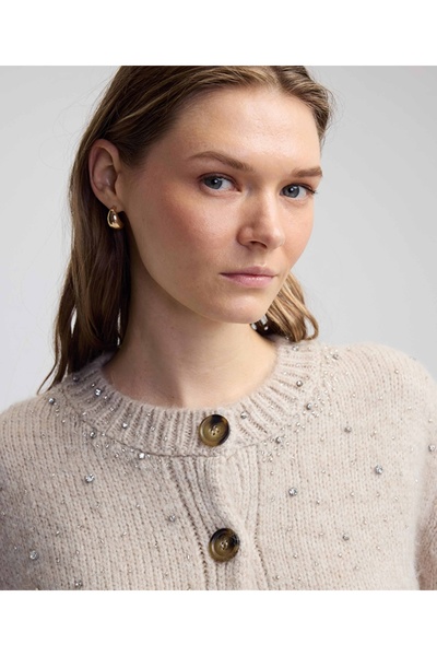 İpekyol Embroidered Knitwear Cardigan