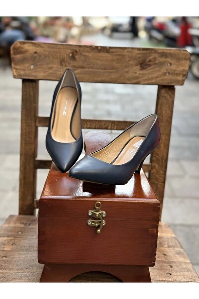 NİSH EXCLUSİVE Nish Exclusive 324 Γυναικείο Δερμάτινο Κλασικό Στιλέτο