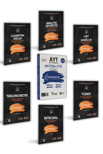 Navigasyon yayınları Ayt Matematik SB- Logaritma-Analitik Geo-Trigonometri-Li...