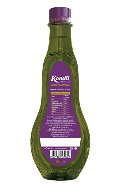 Komili Lezzetlik Yumuşak Sızma Pet 0.5l
