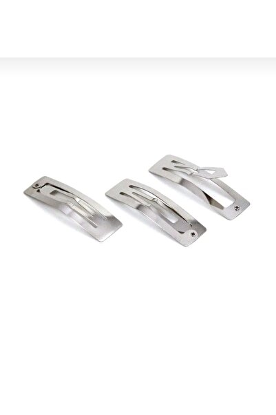 OZN AKSESUAR 6 см никелирана правоъгълна катарама с тик-так 50 броя