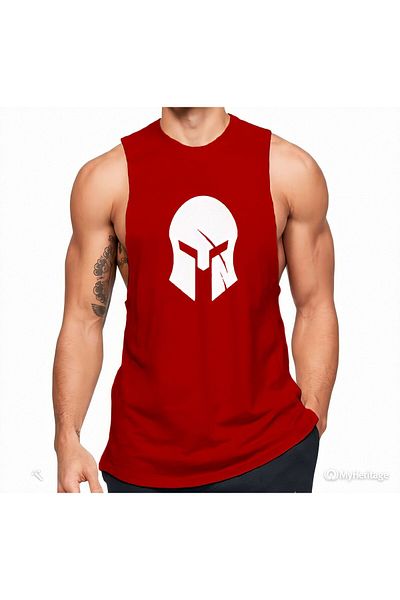 Black İstanbul Sparta Zero Sleeve Sports Tank Top