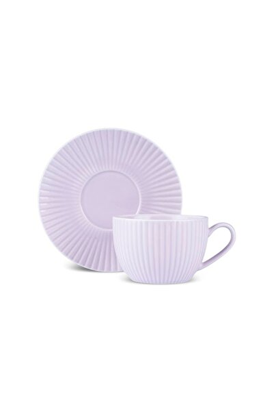 Karaca Seashell 200 ml Purple Teacup - Personality