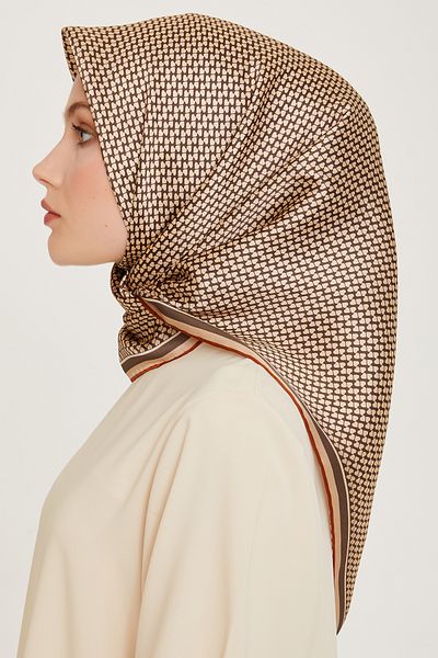 Armine Μεταξωτό Φουλάρι ARMINE 9243D - Twill-06