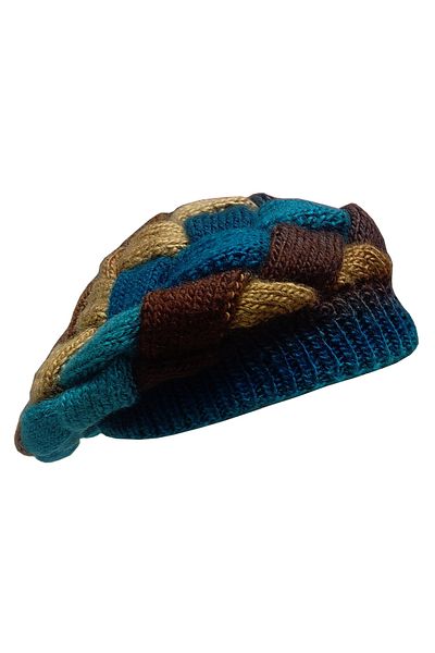 Elit Scarf Knitwear Knitted Women's Beret