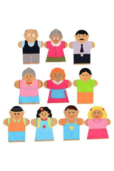 Nusrat Bilişim مجموعة دمى أنكي البشرية 10 قطع