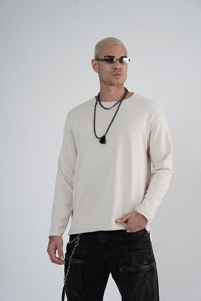 king brich Ανδρικό φούτερ Dirty Collar Oversize Mold
