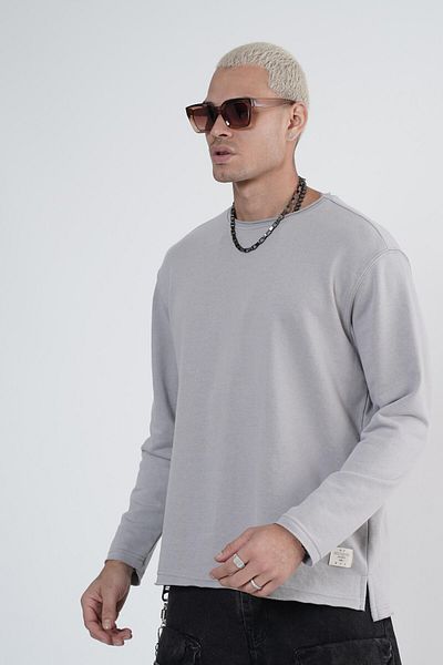king brich Ανδρικό φούτερ Dirty Collar Oversize Mold