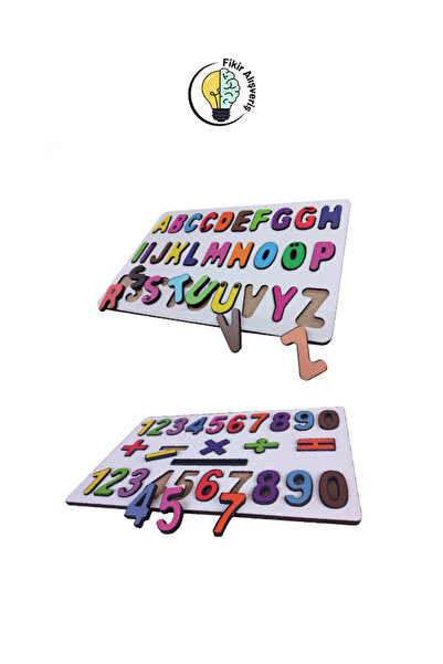 Zikrifikir Harfler ve Sayılar Puzzle Set