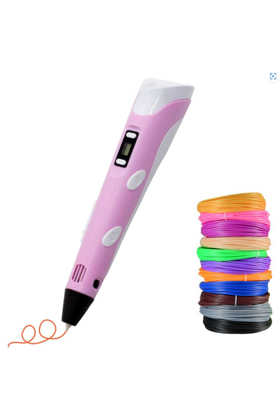 qasul 3D Kalem Çocuklar Yaratıcı 3d Çizim Baskı Kalem Pla Filament Çocuk Oyun...