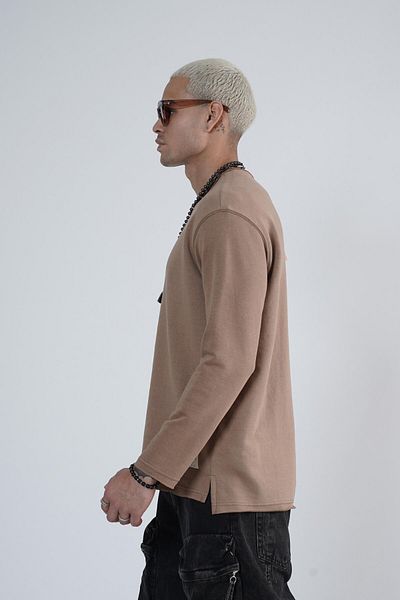 king brich Ανδρικό φούτερ Dirty Collar Oversize Mold