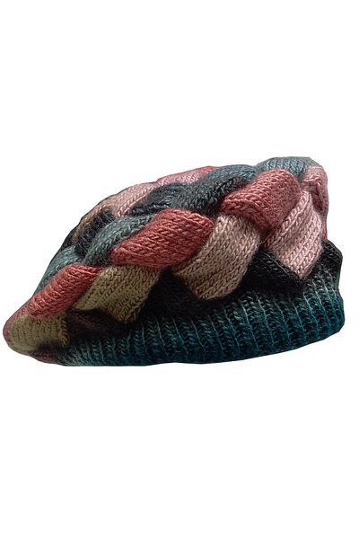 Elit Scarf Knitwear Knitted Women's Beret