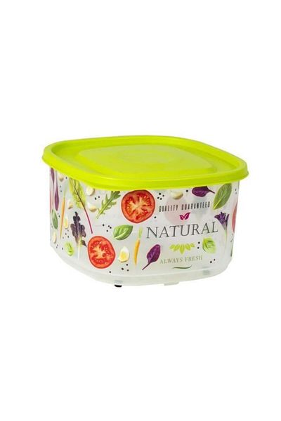 Herevin 4.2 lt Natural Vegetable Pattern Storage Container
