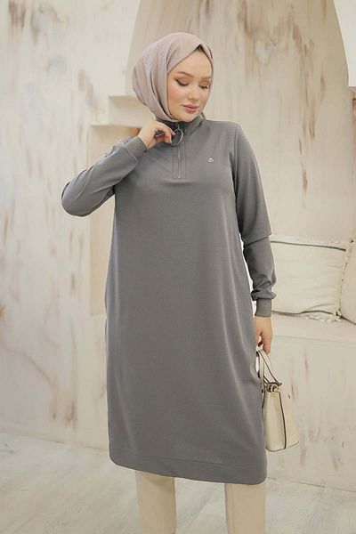 Armine TREND Ringed Knitted Fabric Tunic-24Kt436