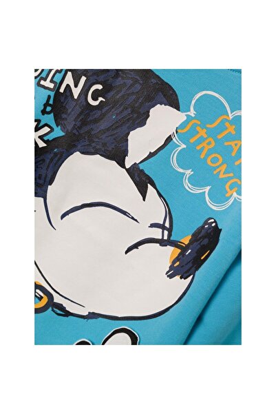 name ıt Хлопчача футболка з довгими рукавами з принтом Міккі Маус - м'яка та зручна