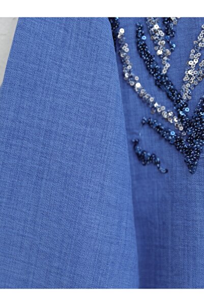 Modamorfo Dlouhá košile s flitry vepředu