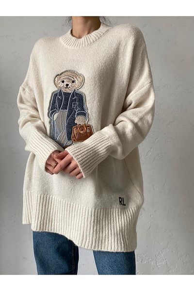 YouLikeButik Lauren Teddy Bear Sweater