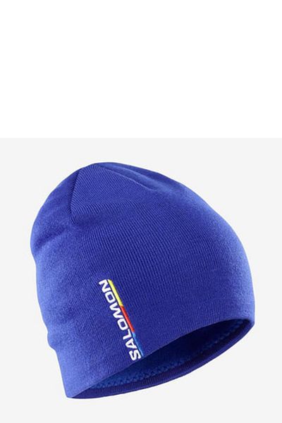 Salomon LC2142700 Графична шапка Унисекс Барета - Тъмносиня