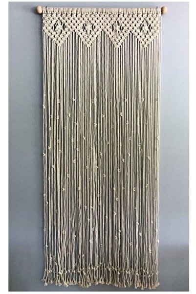 AslanButik Makrome Perde Kapı perdesi Mutfak perdesi