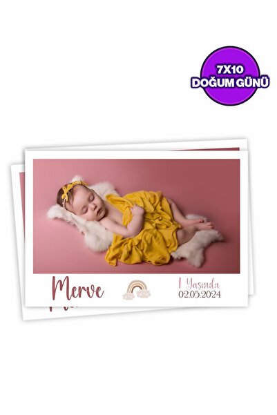 idelife Kişiye Özel Doğum Günü Magneti Fotoğraflı Magnet 9 Adet 7x10 Cm