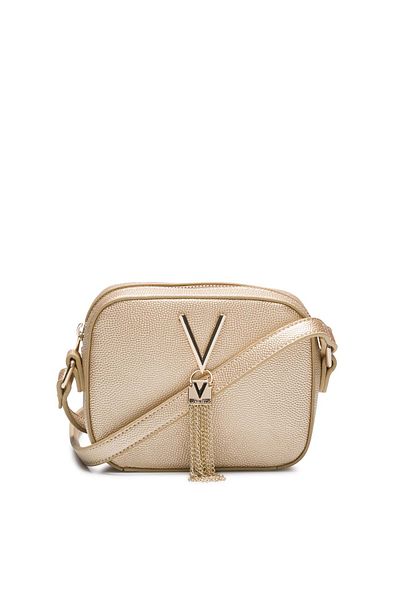 Valentino Bags Divina Goudkleurige Umhängetasche VBS1R409GORO
