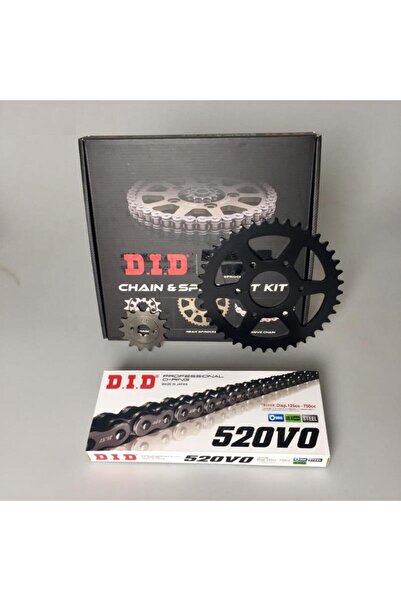 DID SET Dıd Bajaj Pulsar Ns 200 Zincir Dişli Seti (2014-2023) O-Ringli Zincir...