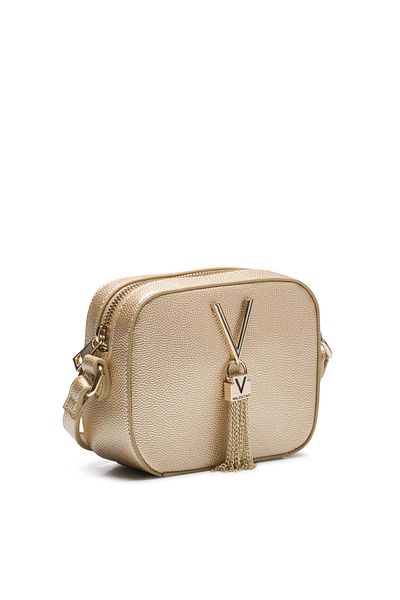 Valentino Bags Divina Goudkleurige Umhängetasche VBS1R409GORO