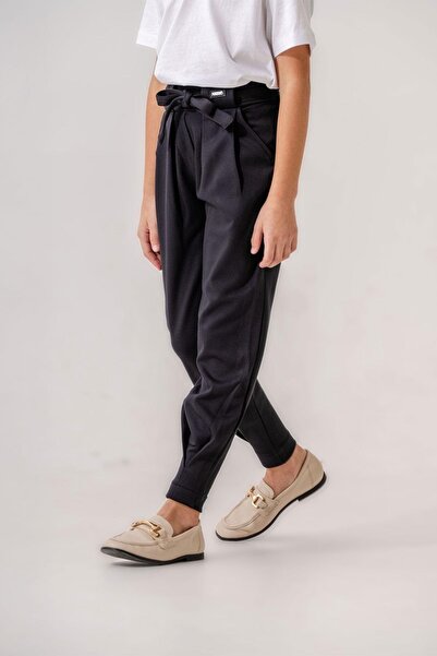 Trend Baby Kids Kız Lacivert Pantolon Havuç Model