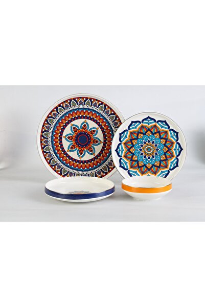 OMS 11159 - Tanzanite - 24 Parça, Etnik, Modern, Çağdaş Tasarımlı 1. Sınıf Po...