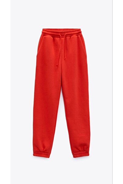 FİTGO Pantaloni de sport roșii de iarnă pentru copii