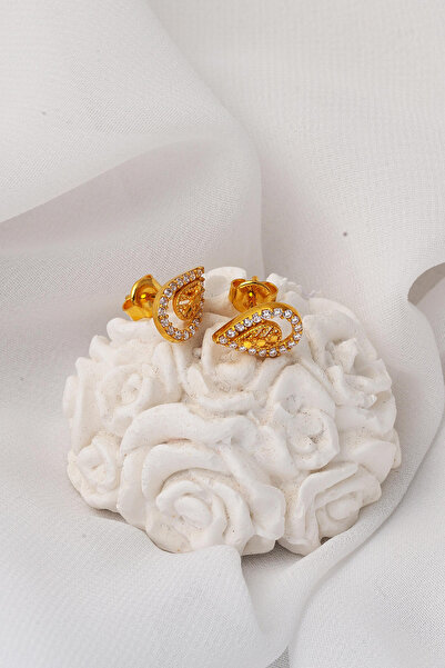 Bilezikci Damla 22 Ayar Klipsli Altın Küpe