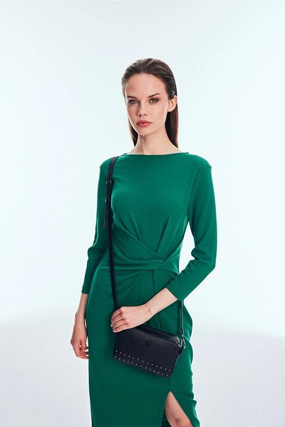 U.S. Polo Assn. Us24554 Model Negru Geantă Messenger Femei