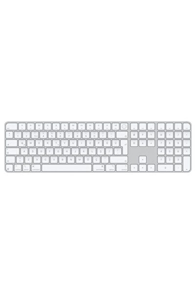 Apple Magic Keyboard Tr Q Touch Id Beyaz - Usb-c Mxk73tq/a