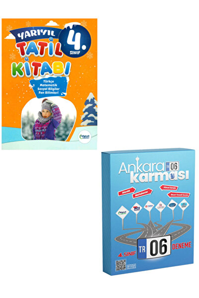 Bilgiseli Yayınları 4.Sınıf Bilgiseli Yayınları Yarıyıl TATİL KİTABI + 4.Sını...