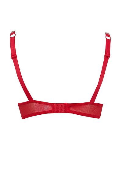 DeFacto Fall in Love Neujahrs-Themen-Spitzenfüllung, rote Bra D6408AX24WN