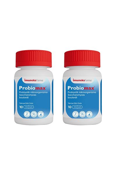 Imuneks Probiomax Probiotic Microorganism Capsule Supplement Food 10 Capsules X 2 Pieces