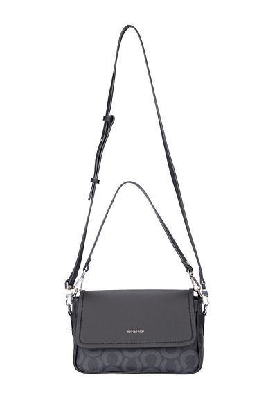 U.S. Polo Assn. Us24605 Geantă de umăr pentru femei model neagră