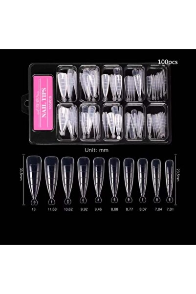 tırnakmania Stiletto Sivri Tips (kompozit) 51580