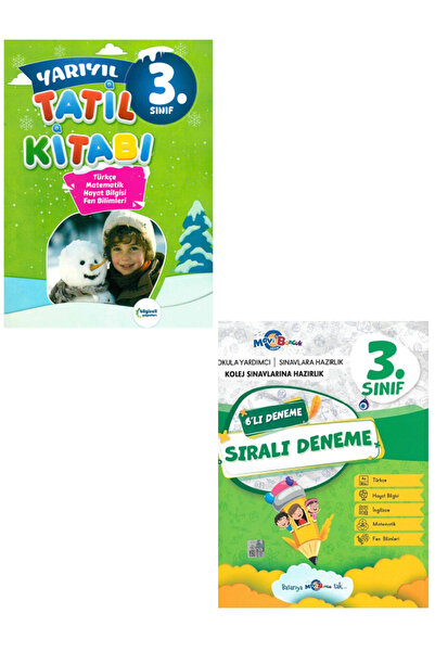 Bilgiseli Yayınları 3.Sınıf Bilgiseli Yayınları Yarıyıl TATİL KİTABI + 3.Sını...