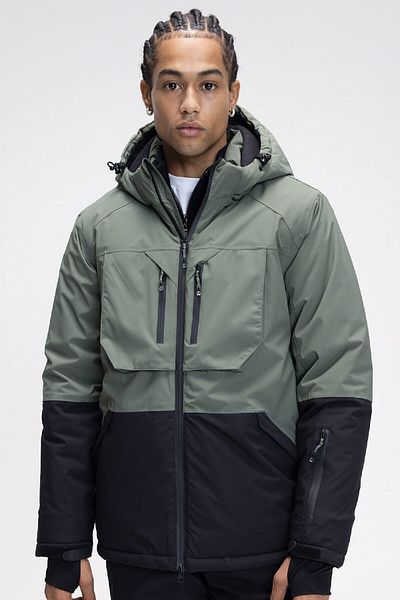 DeFacto Defactofit Ultra-Proof Water Repellent Windproof Ski Coat - Hooded and Zip-Up