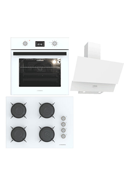 Termikel Ankastre Set (BO O6555C W BH P7144C W CH C6532C WW)