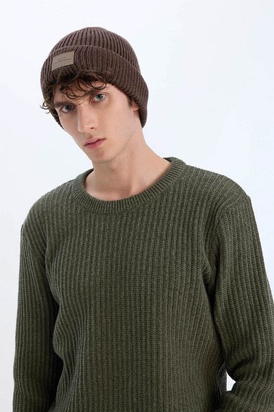 DeFacto Men's Label Printed Beret C7149Ax24Wn